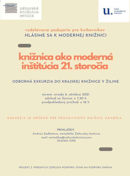 Knižnica ako moderná inštitúcia 21. storočia